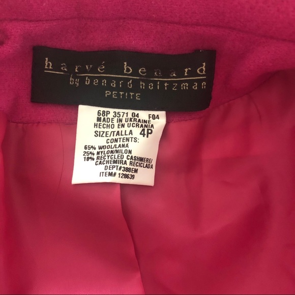 Harve Benard by Benard Holtzman Fuchsia Blazer - Picture 8 of 8